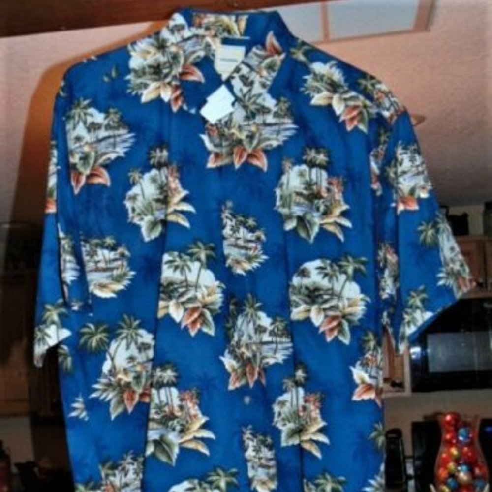Men's Saddlebred Hawaiian Shirt-Size: Large